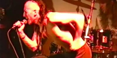 Photo of Tool's first ever performance in 1991