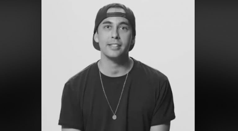 Vic Fuentes of Pierce The Veil