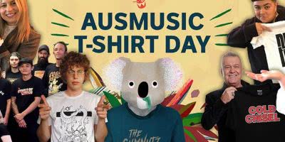 Promo image for AusMusic T-Shirt Day