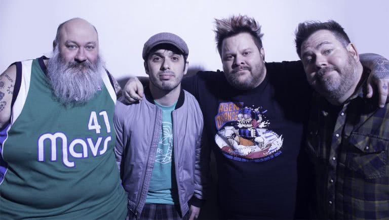 Press photo of US rockers Bowling For Soup