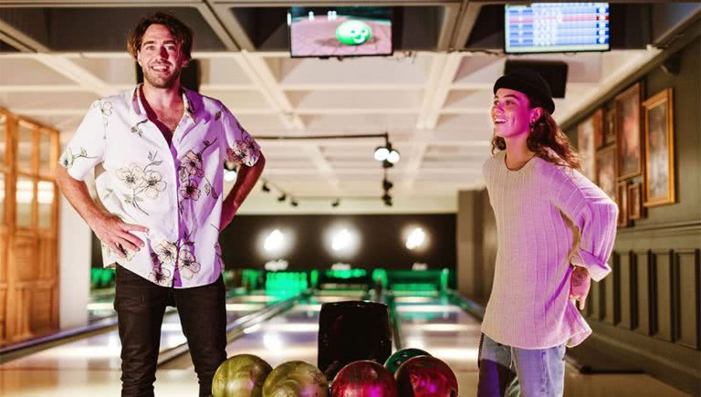 Promotional image of Matt Corby and Tash Sultana