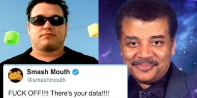 Photo of Smashmouth and Neil deGrasse Tyson