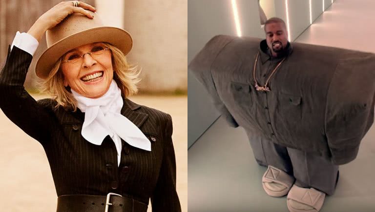 Diane Keaton Kanye West