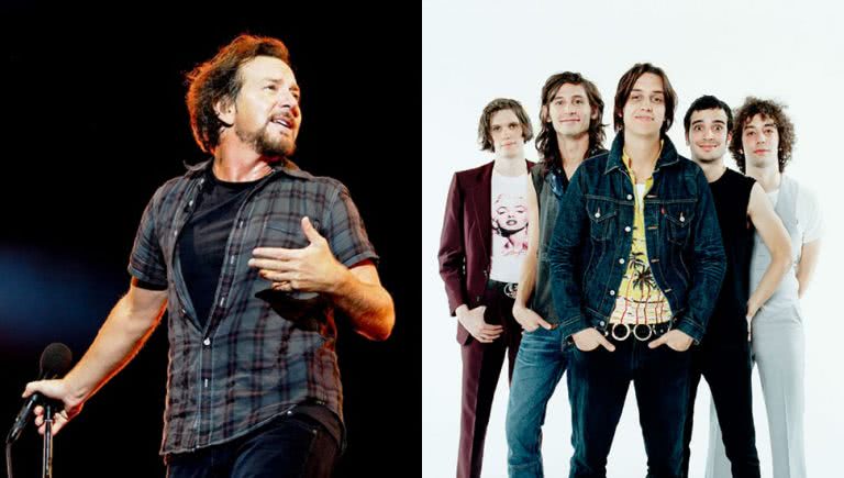 Eddie Vedder The Strokes