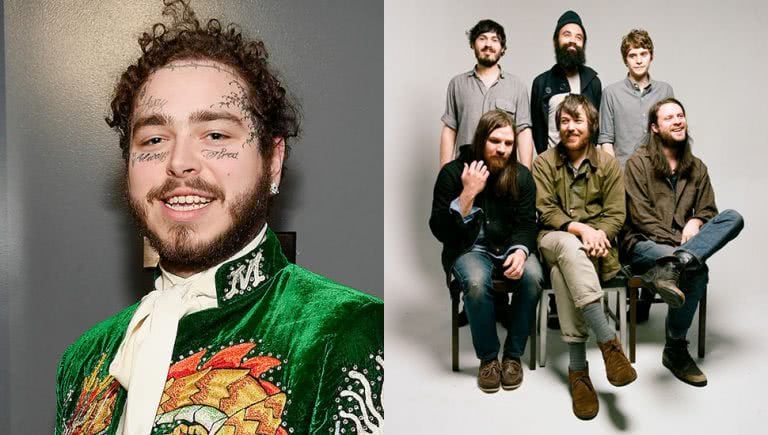 Photo of Post Malone and Fleet Foxes