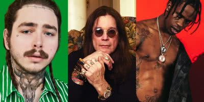 Post Malone Ozzy Osbourne Travis Scott