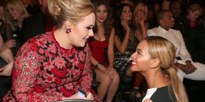 Adele and Beyonce