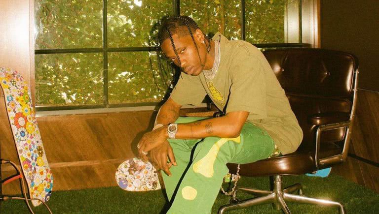 US hip-hop artist Travis Scott