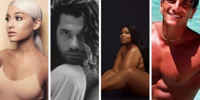 ariana grande, michael hutchence, lizzo, peter andre