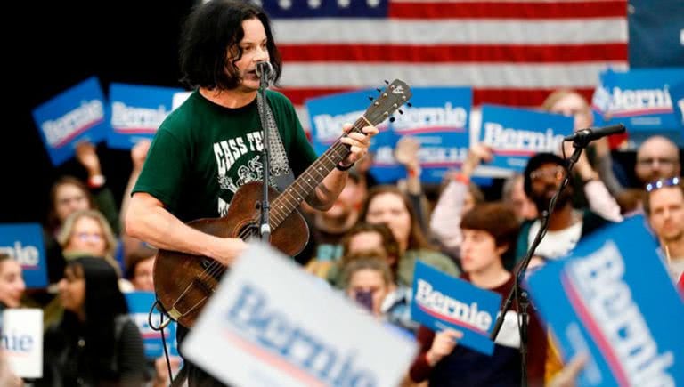 Jack White Bernie Sanders