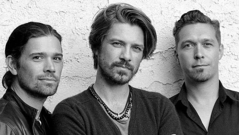 Zac Hanson (left), of Oklahoma pop rock outfit Hanson