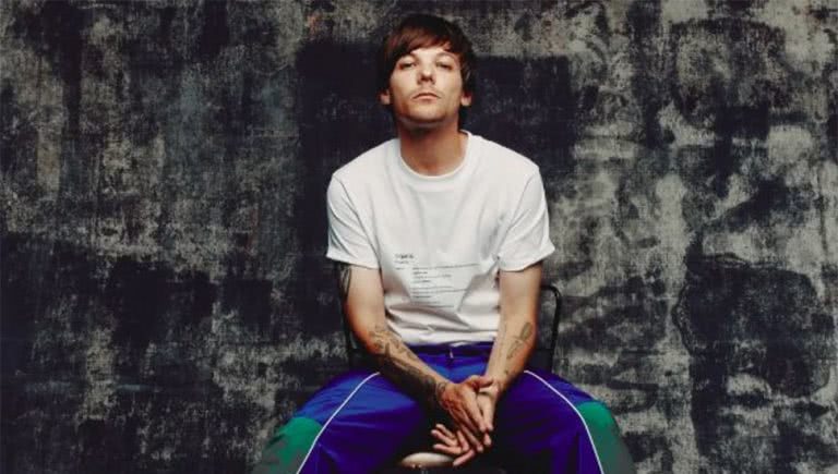 Image of founding One Direction member Louis Tomlinson