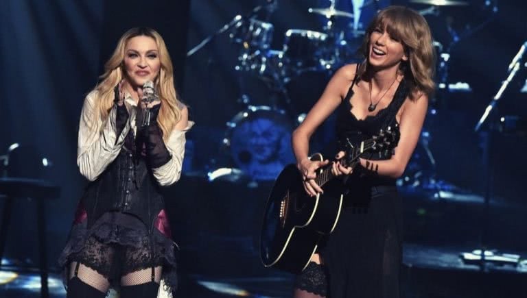 Taylor Swift and Madonna