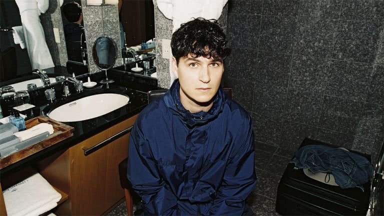 Ezra Koenig of New York City indie-rockers Vampire Weekend