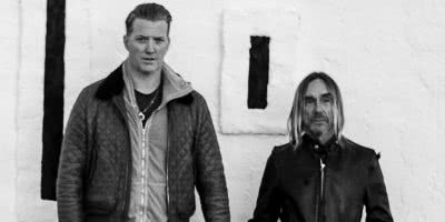 Photo of Iggy Pop and Josh Homme