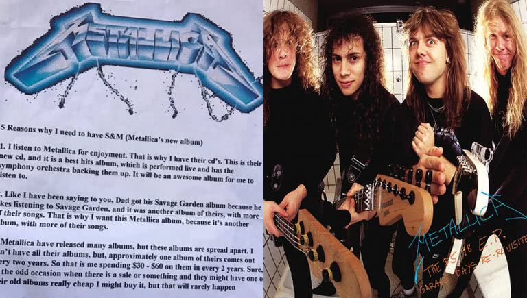 Metallica Fan Letter