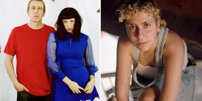 2 panel image of Hearts And Rockets and imbi the girl, two Australian artists you need to hear this week