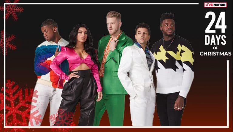 pentatonix live nation christmas competition