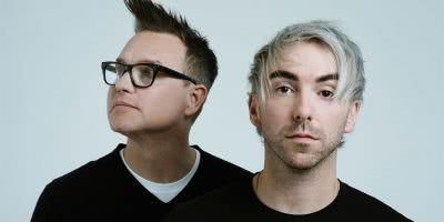 Alex Gaskarth and Mark Hoppus of Simple Creatures