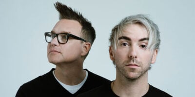 Alex Gaskarth and Mark Hoppus of Simple Creatures
