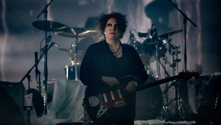 Image of The Cure performing at the Sydney Opera House