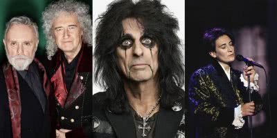 Photo of Queen, Alice Cooper and KD LANG