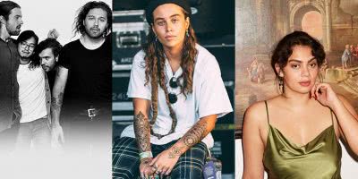 Photo of Gang of Youths, Tash Sultana and Thelma Plum