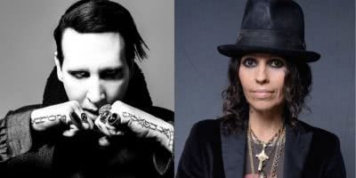 Marilyn Manson Linda Perry