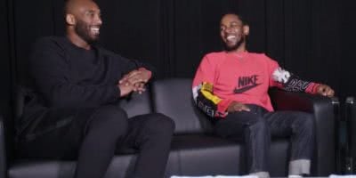 Kobe Bryant and Kendrick Lamar at ComplexCon 2017.