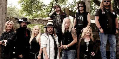 Image of US rock outfit Lynyrd Skynyrd