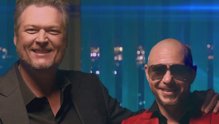 Blake Shelton Pitbull have released 'Get Ready'