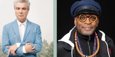 David Byrne and Spike Lee