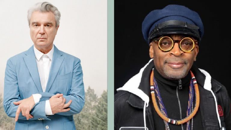 David Byrne and Spike Lee