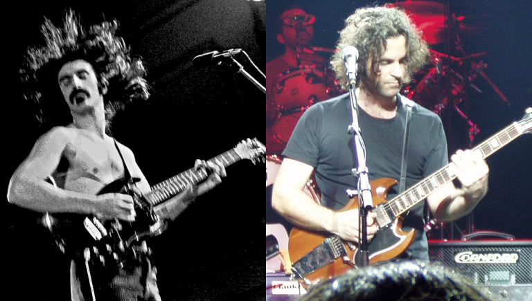 Frank and Dweezil Zappa