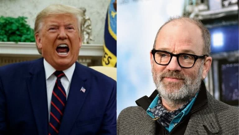 Donald Trump Michael Stipe