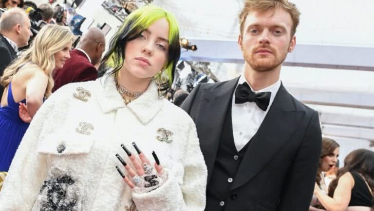 Billie and Finneas