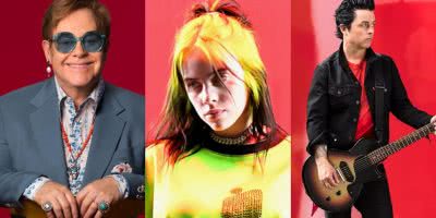 Elton John, Billie Eilish, Billie Joe Armstrong