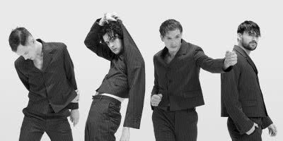 Black and white The 1975 promotional image