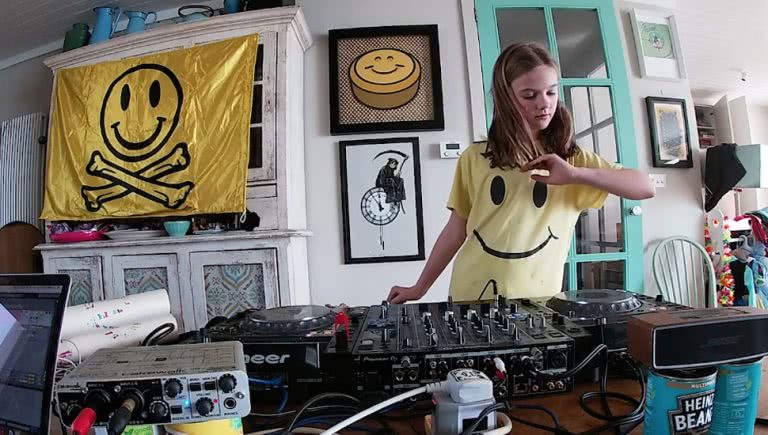 Fatboy Slim's daughter performs DJ set as Fat Girl Slim