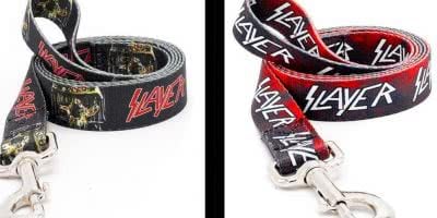 Slayer dog collars made by Caninus Collars