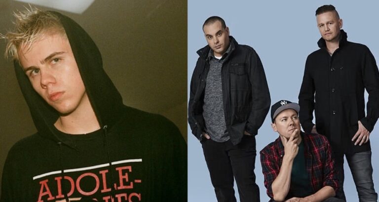 The Kid Laroi and Hilltop Hoods Australian rappers