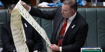 Leader of the Labor party, Anthony Albanese