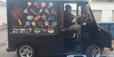 Hell General death metal ice cream truck