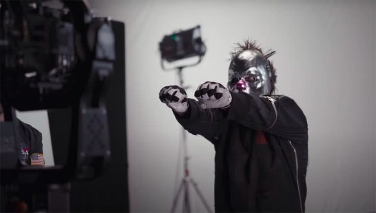 Still from Slipknot Behind The Scenes of Unsainted