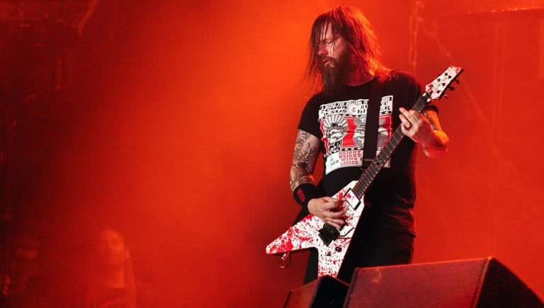 Slayer guitarist Gary Holt