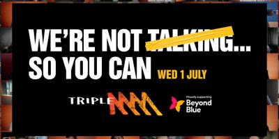 Australia radio station Triple M announce second No Talk Day.