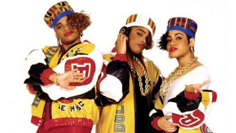 Salt-N-Pepa with DJ Spinderella