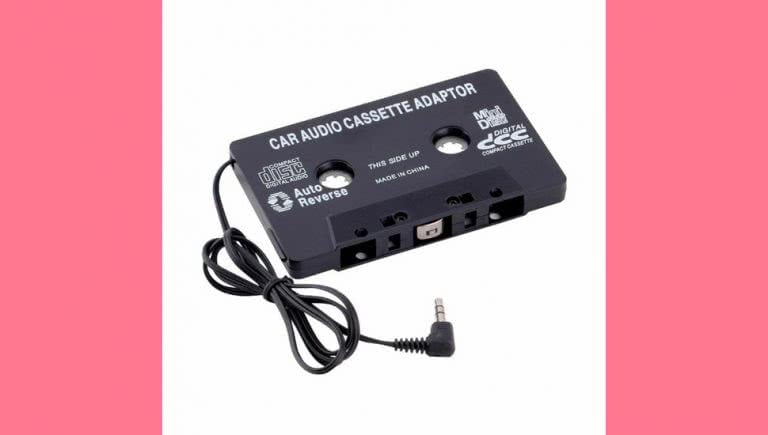 Image of a cassette to aux cord adapter.