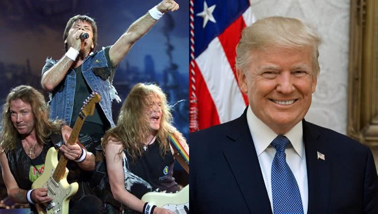 Iron Maiden Donald Trump