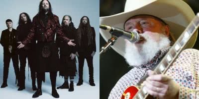 Nu-metal act Korn and country singer Charlie Daniels